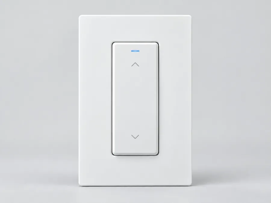 Wall-mounted dimming control