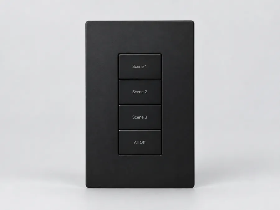 Four-button scene keypad
